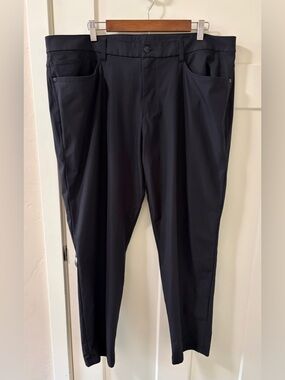 Lululemon ABC Classic Fit Pant Warpstreme Black, 30" inseam, Size 40